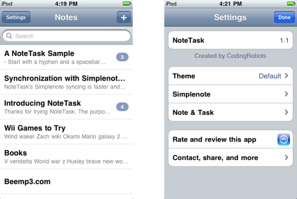 notetask