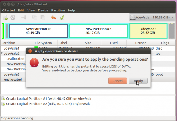 reformat parts