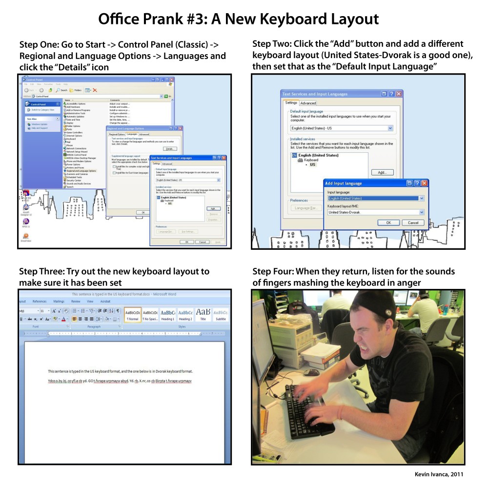 keyboard language