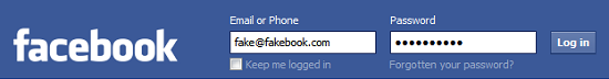 fakebook-login