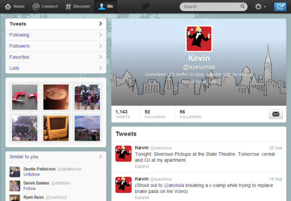 New Profile