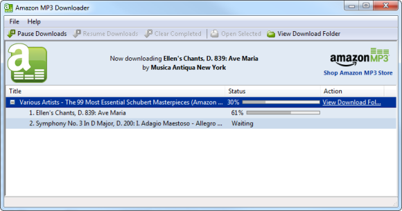 Amazon MP3 Downloader