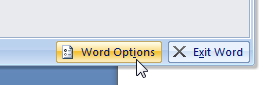 wordoptions